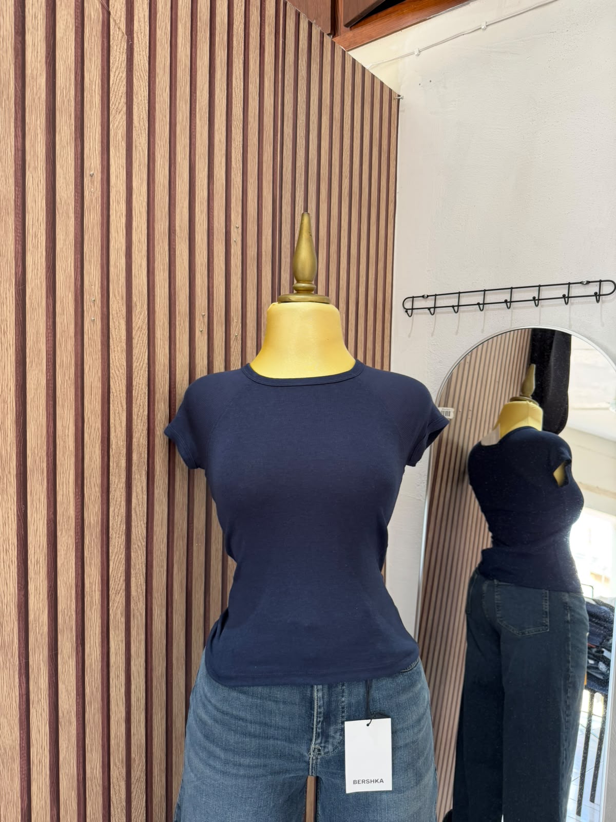 Blusa básica de Zara