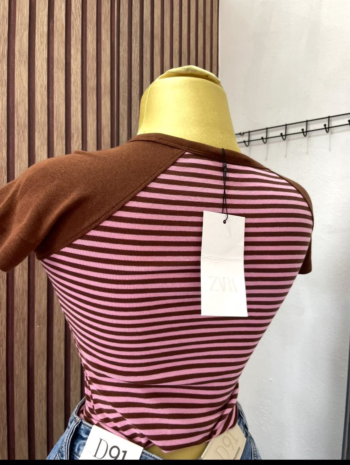 Blusa rayada Zara