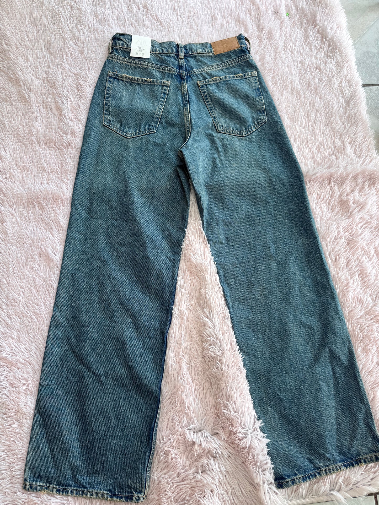 Jeans Zara tiro alto