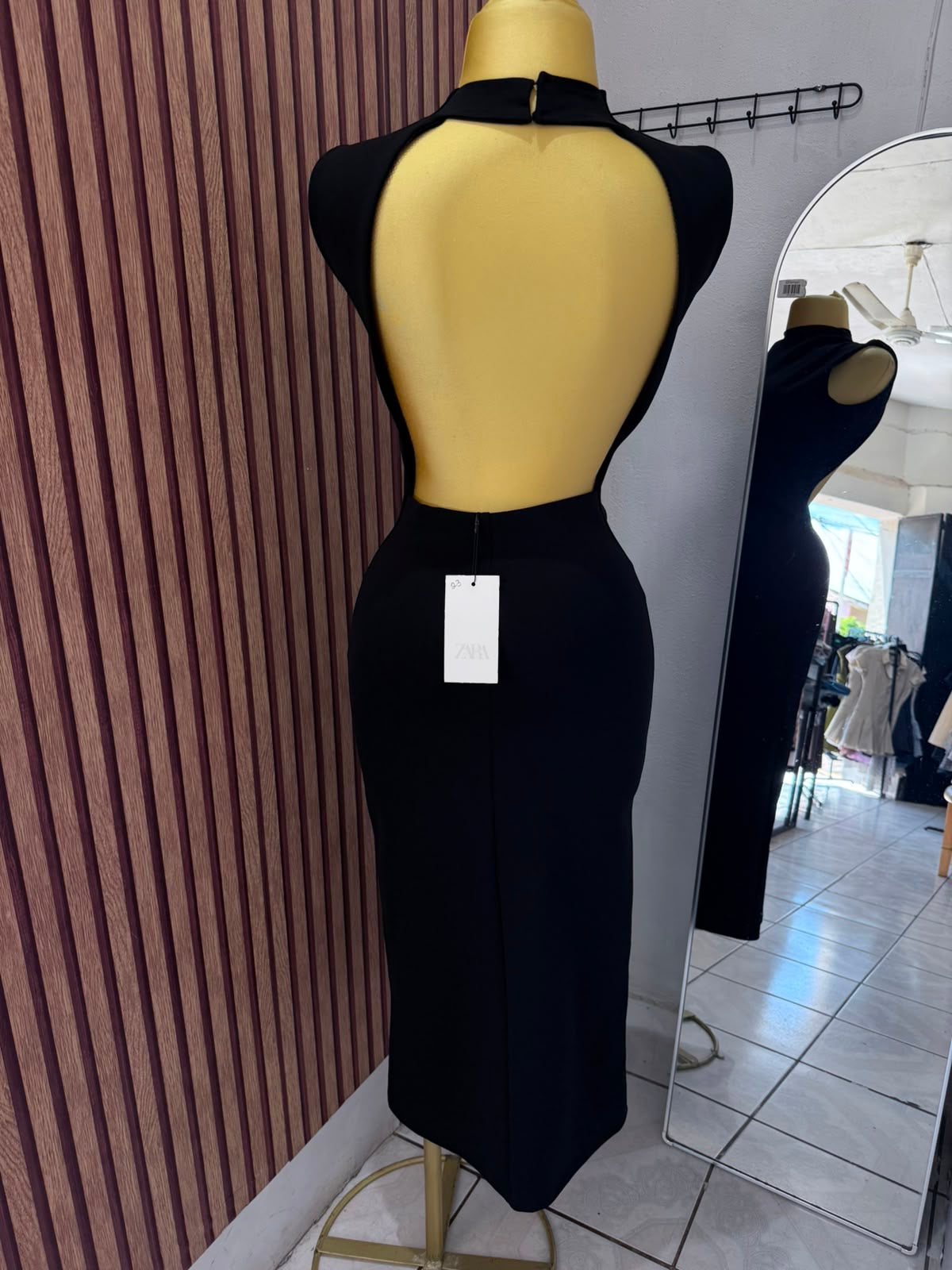 Vestido largo Zara