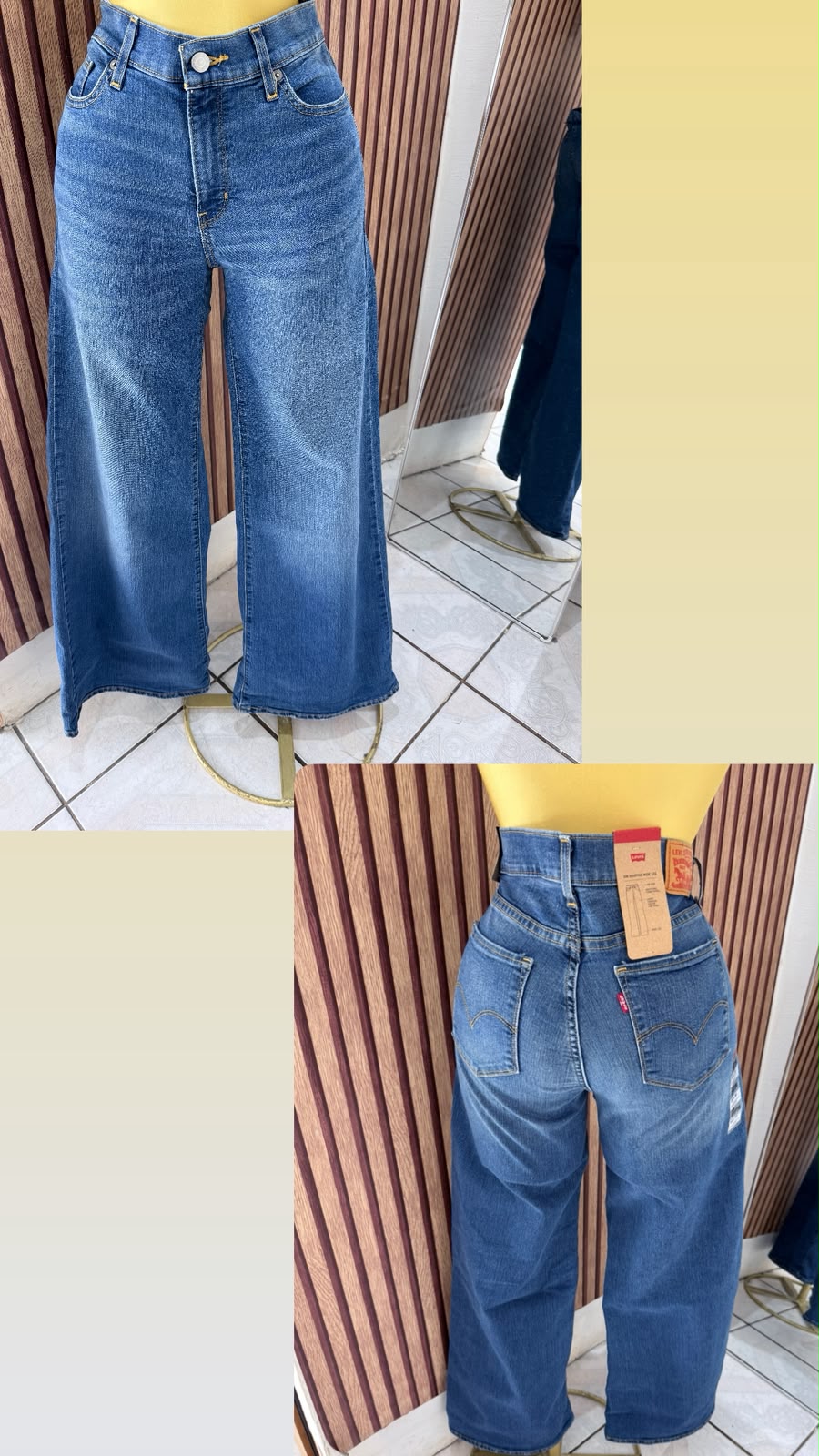 JEANS WIDE LEG LEVIS