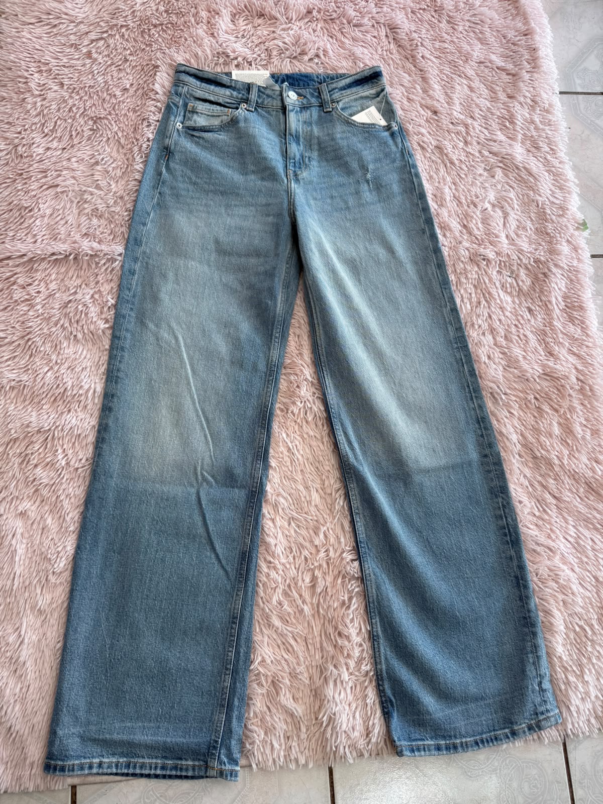 JEANS WIDE HIGH WAIST