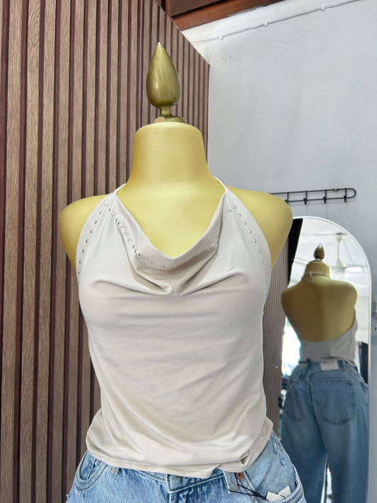 Blusa halter