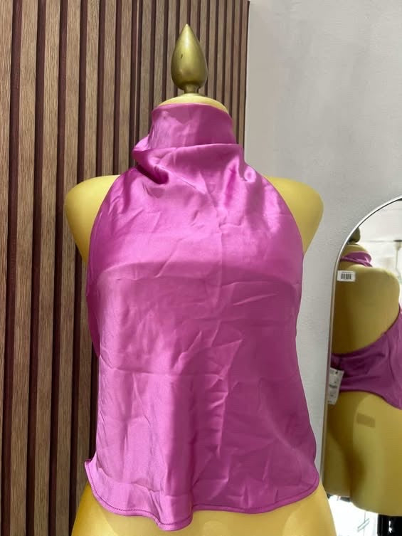Blusa halter (ZARA)