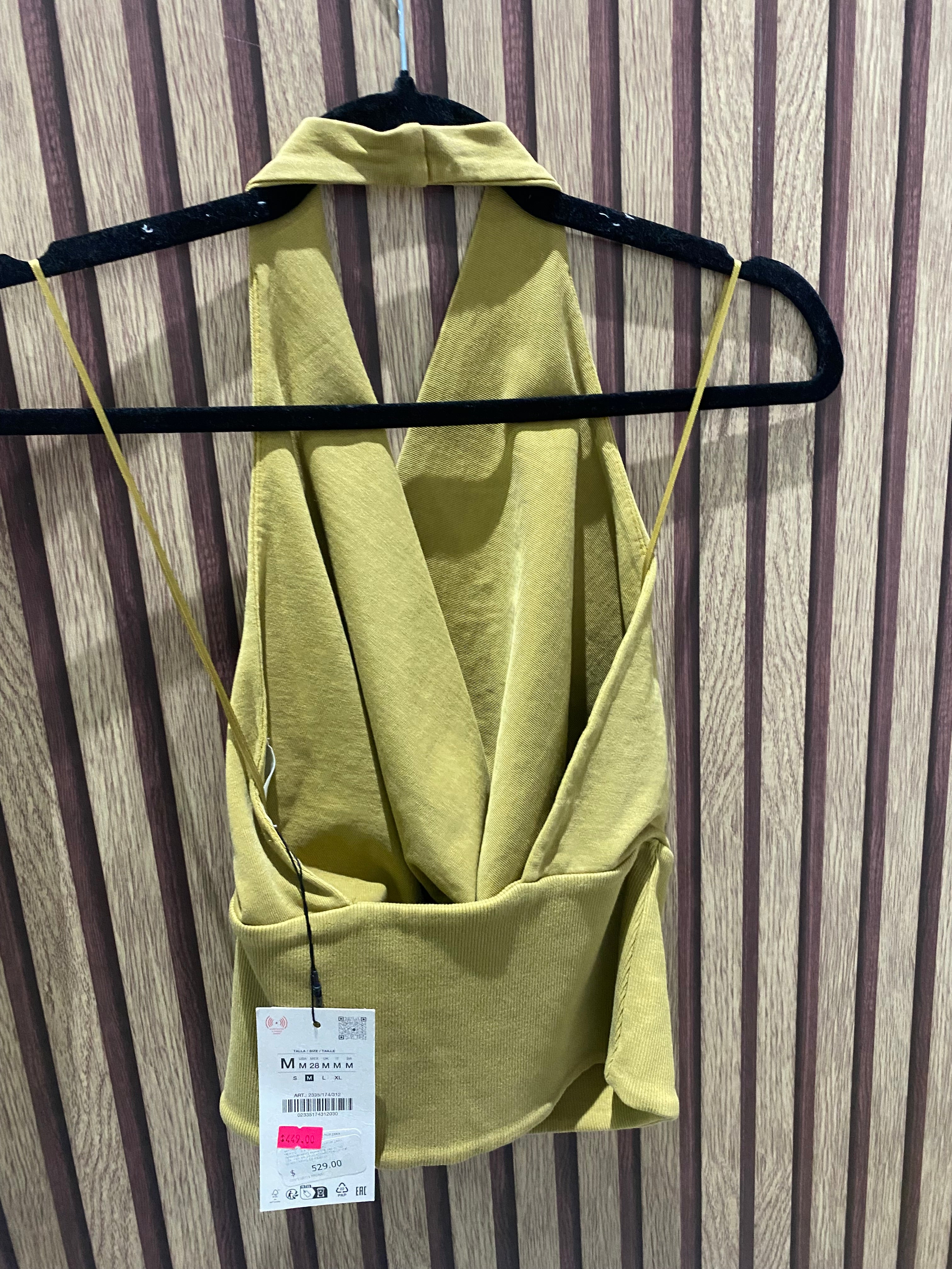 Blusa halter (ZARA)