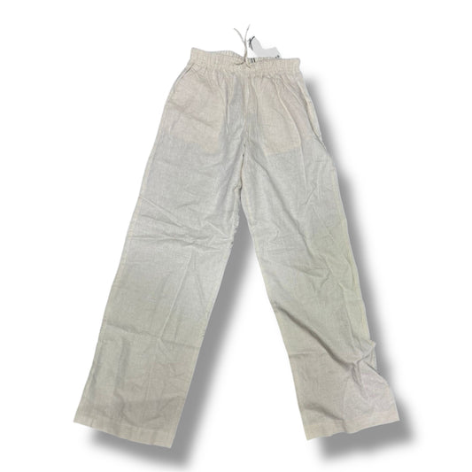 Pantalón lino (BERSHKA)