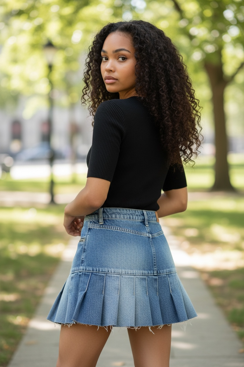 Falda (Pullandbear)