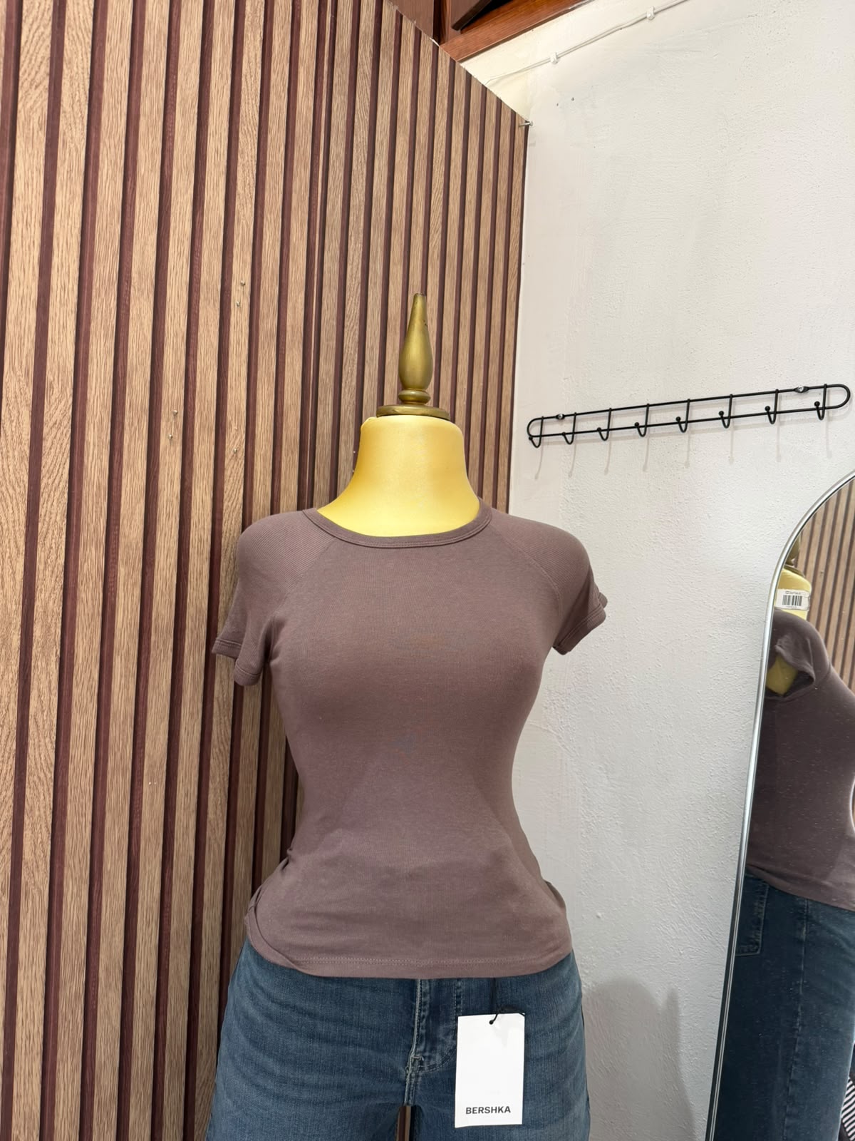 Blusa básica de Zara
