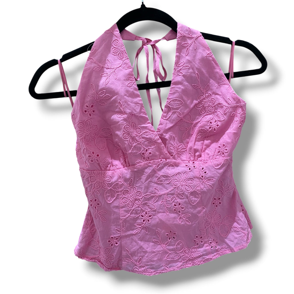 Blusa halter (STRADIVARIUS)