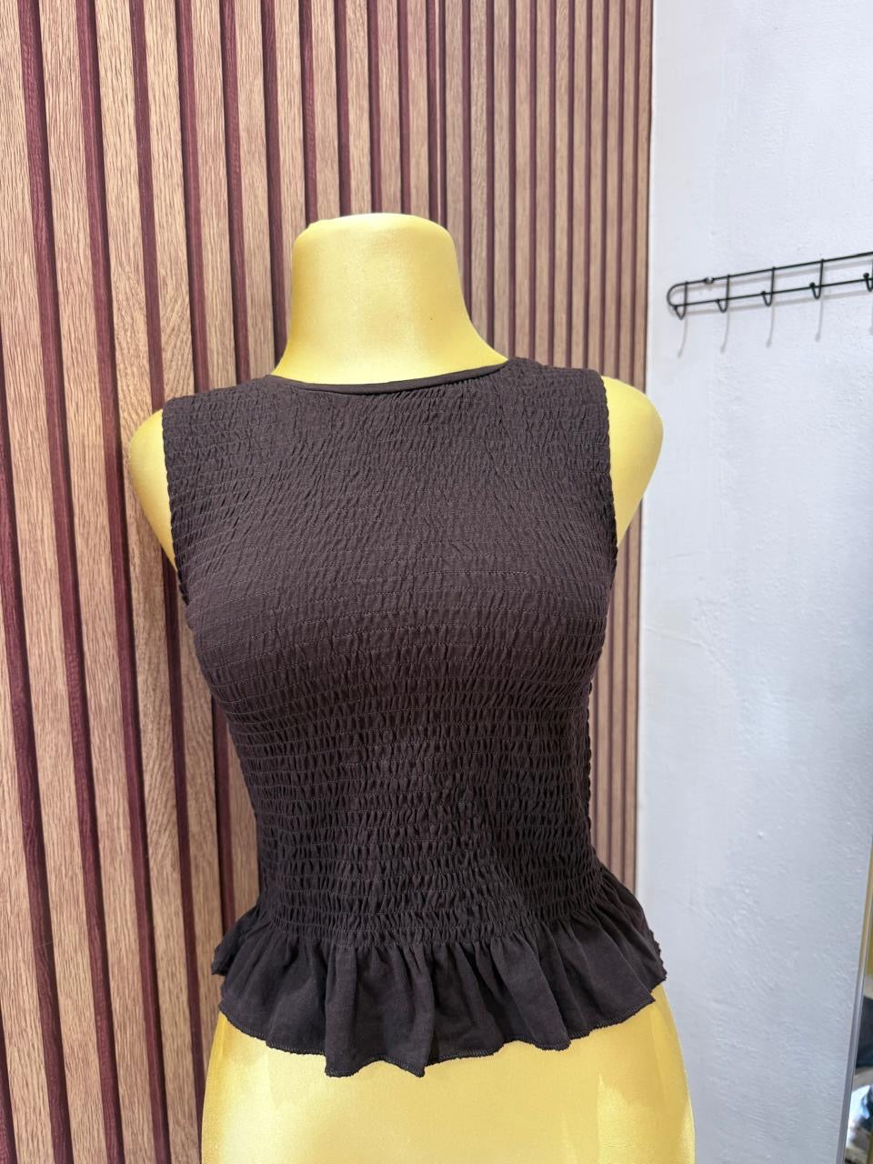 Blusa sin mangas