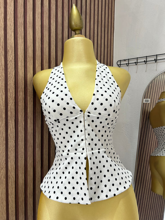 Blusa halter