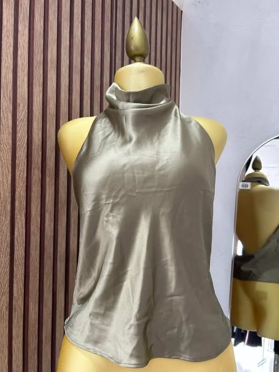 Blusa halter (ZARA)