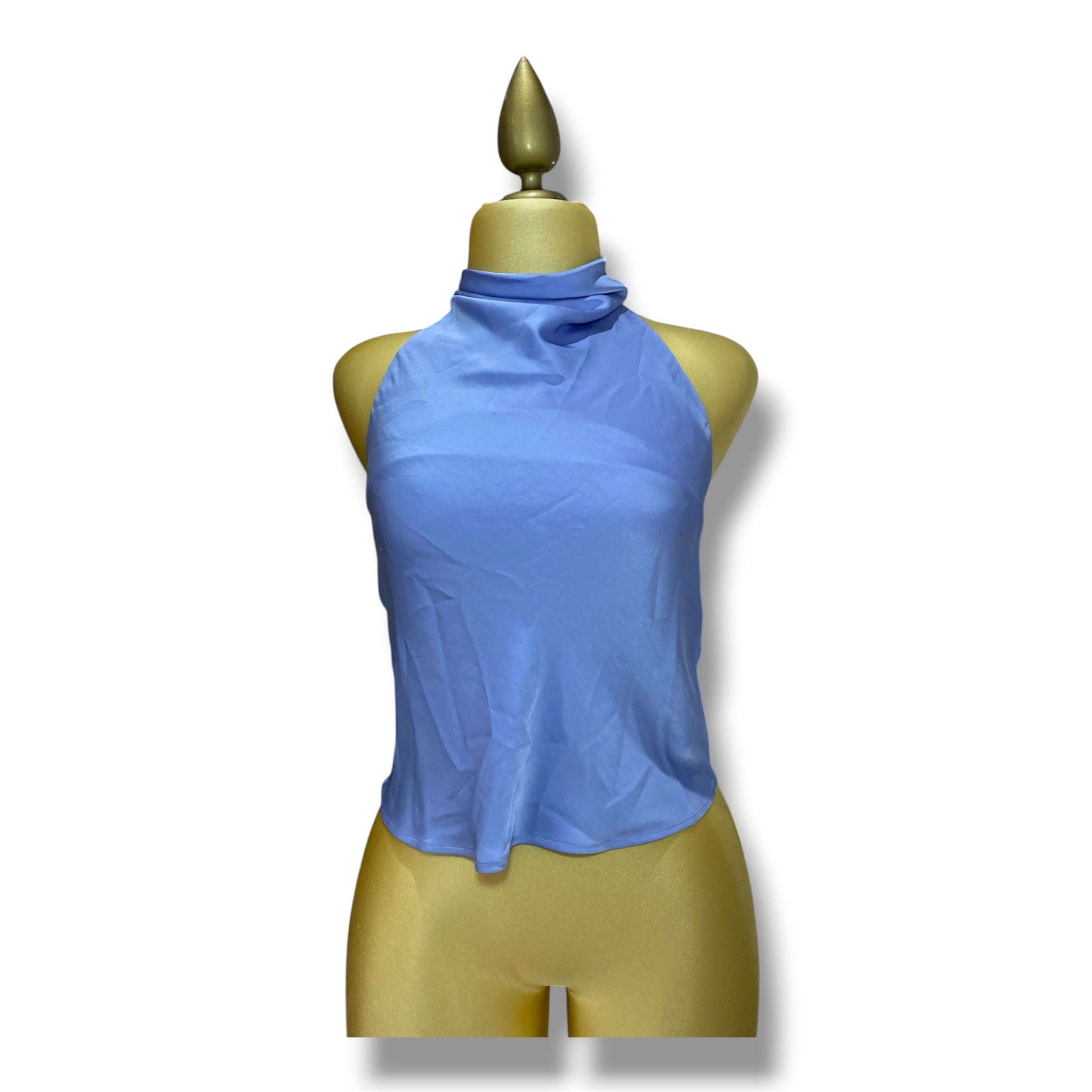 Blusa halter (STRADIVARIUS)