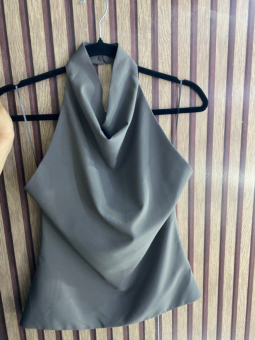 Blusa halter (ZARA)