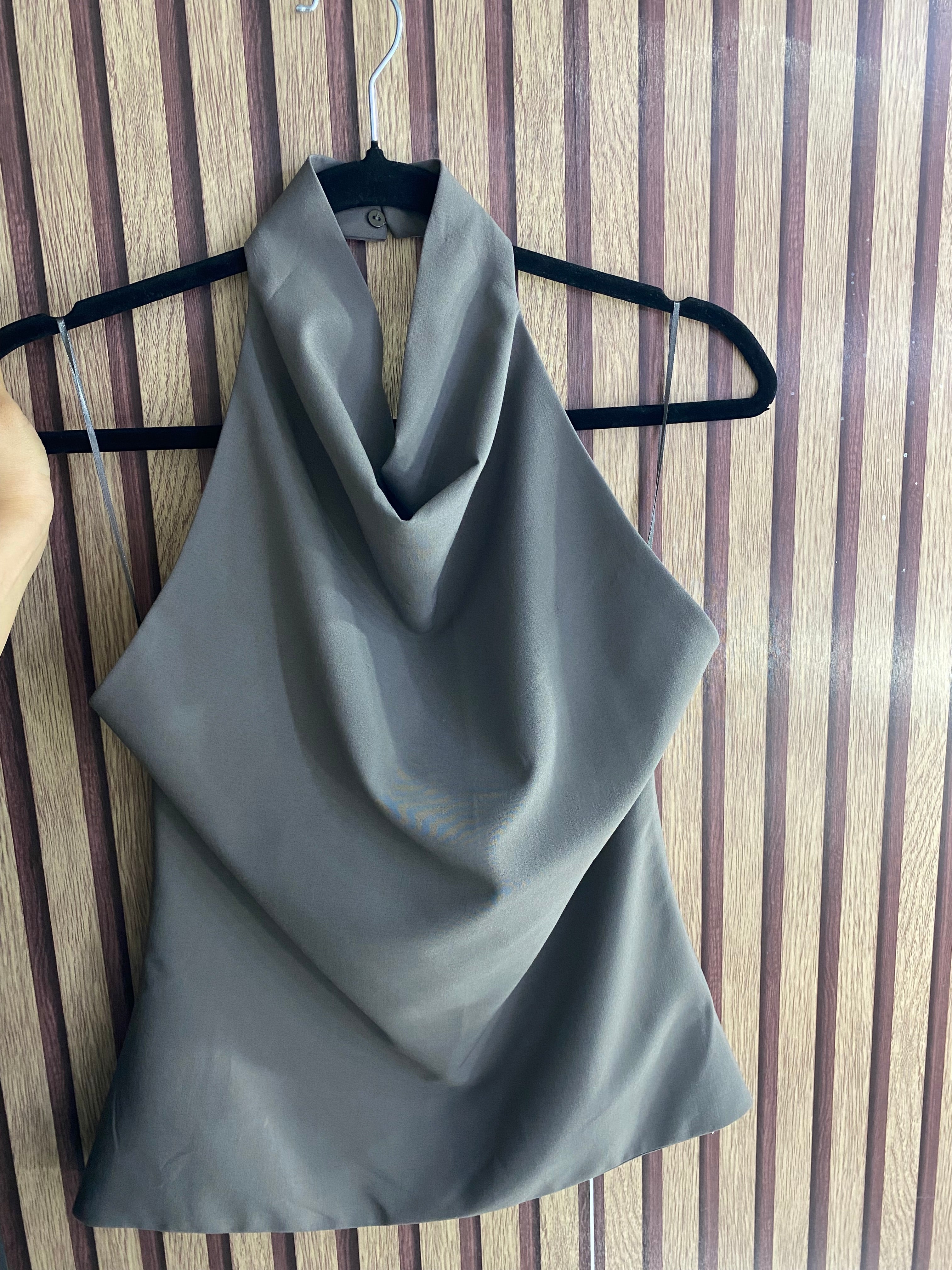 Blusa halter (ZARA)