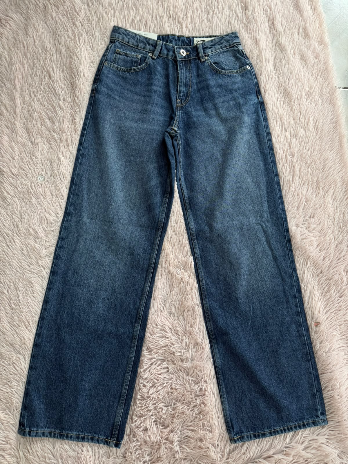 Jeans azul oscuro Bershka