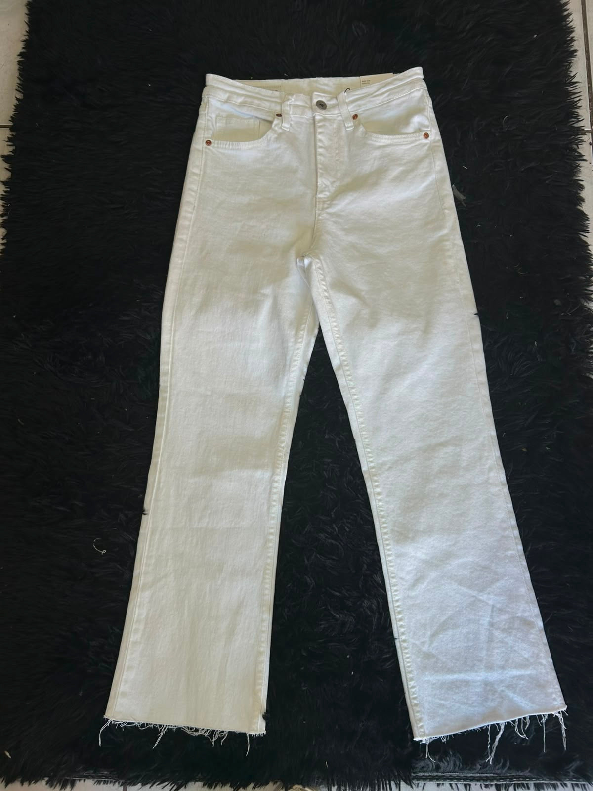 JEANS CROP FLARE ZARA