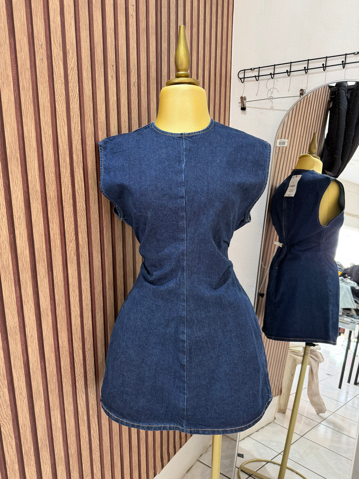 Vestido demin Zara