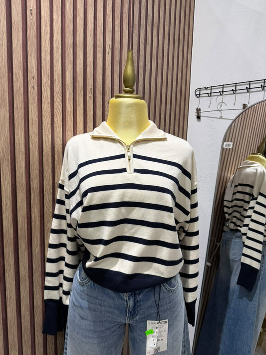 Suéter rayas Zara