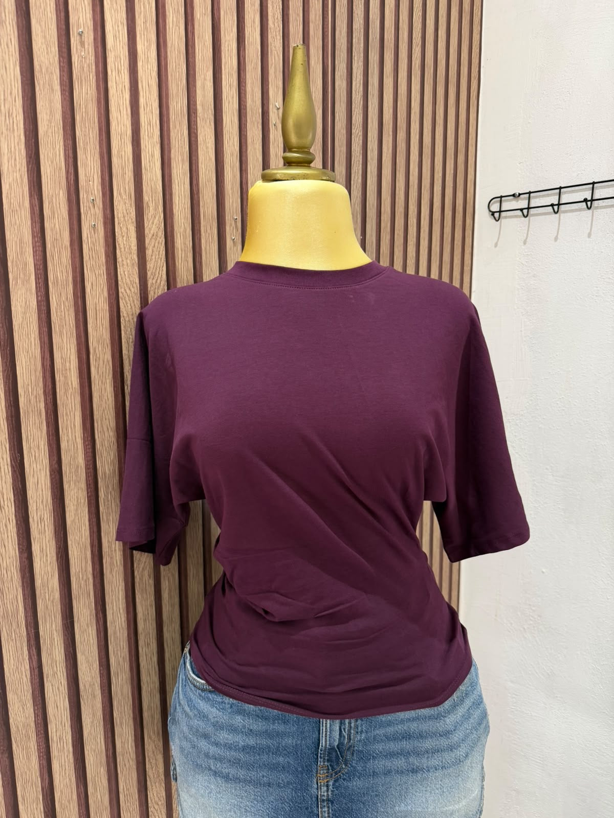 Blusa Stradivarius Guinda