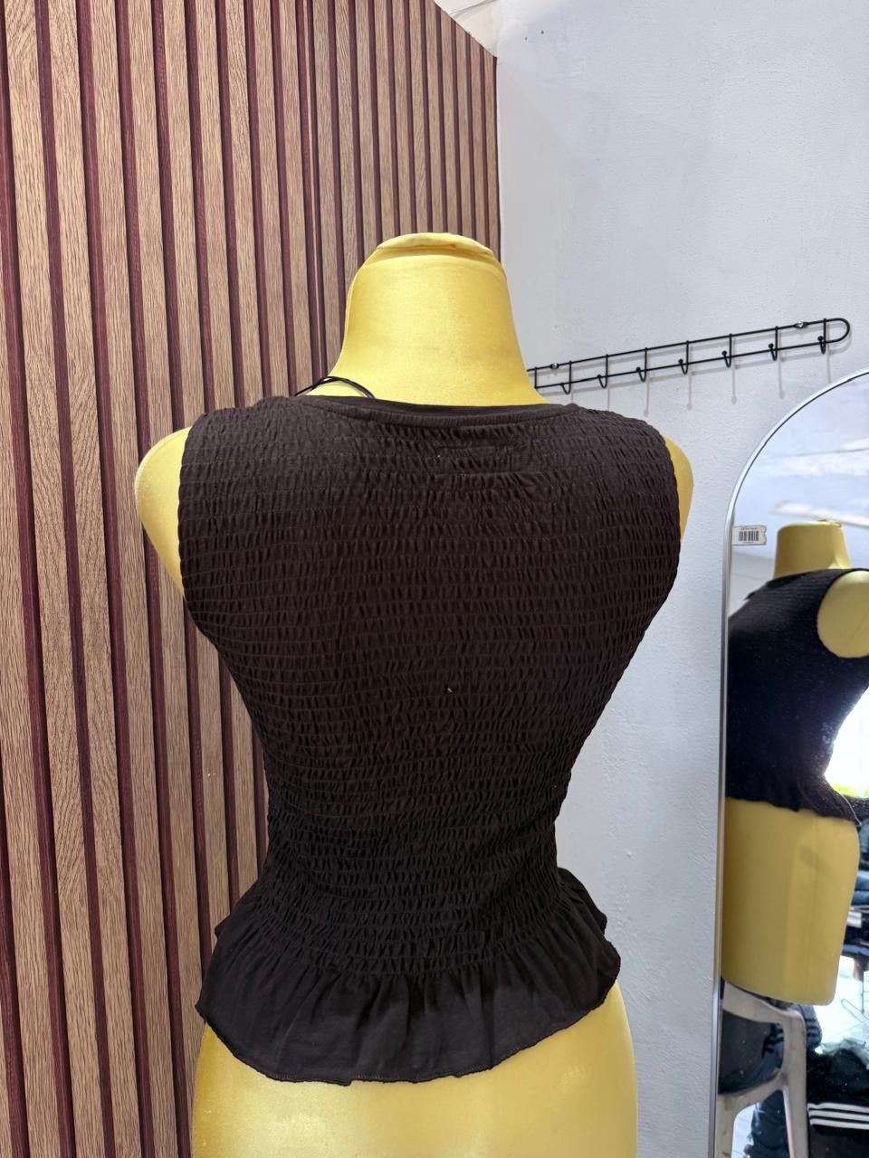 Blusa sin mangas