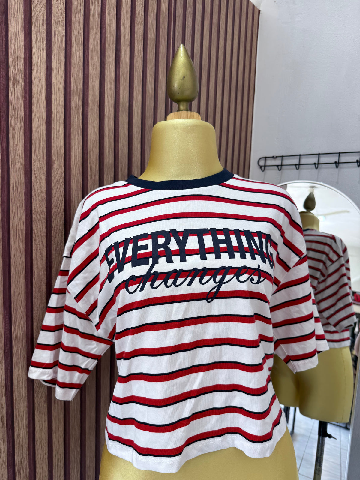 Blusa básica rayada