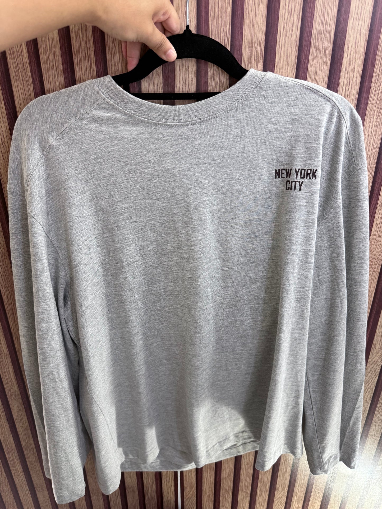 Blusa manga larga