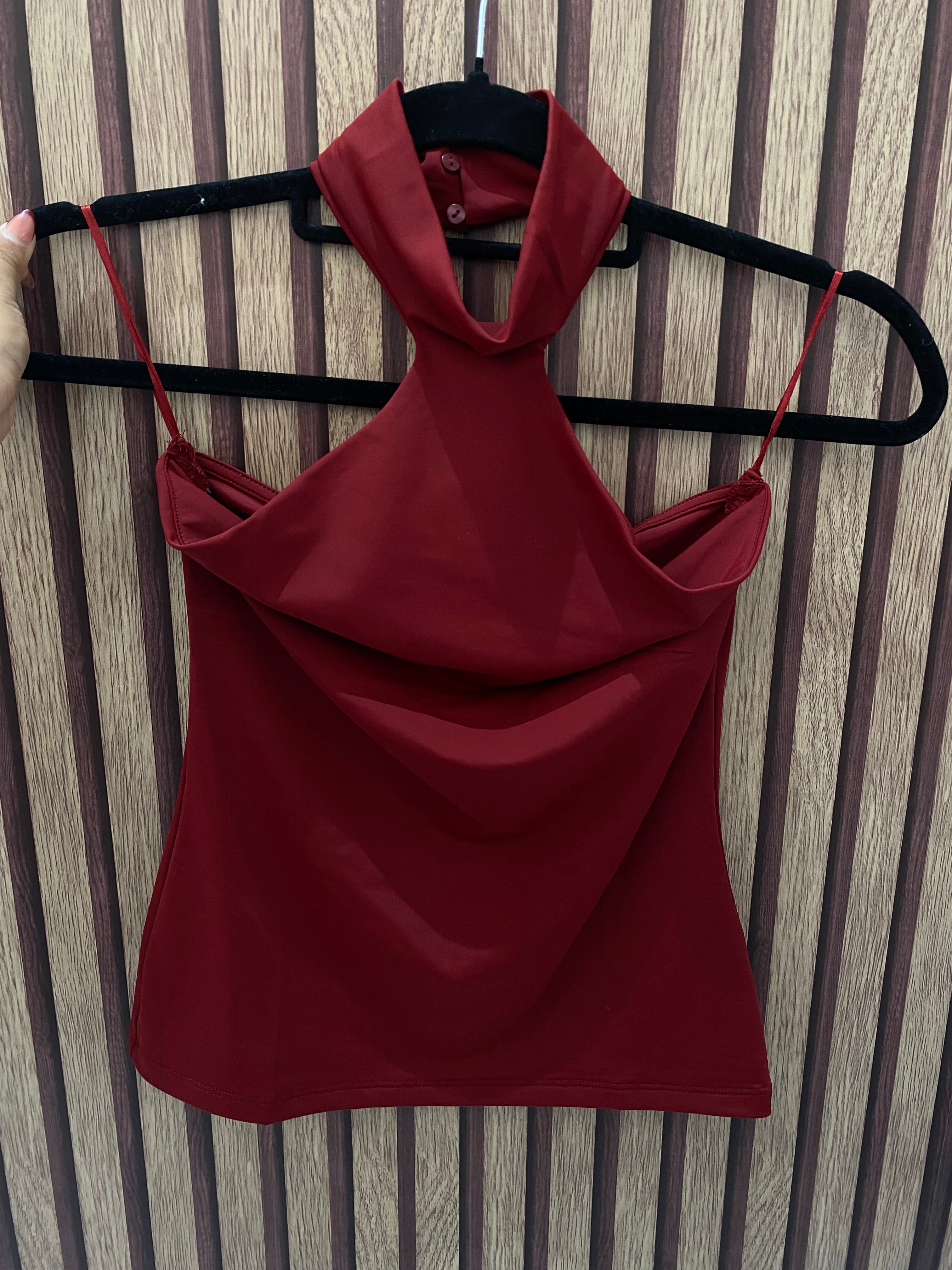 Blusa halter (ZARA)