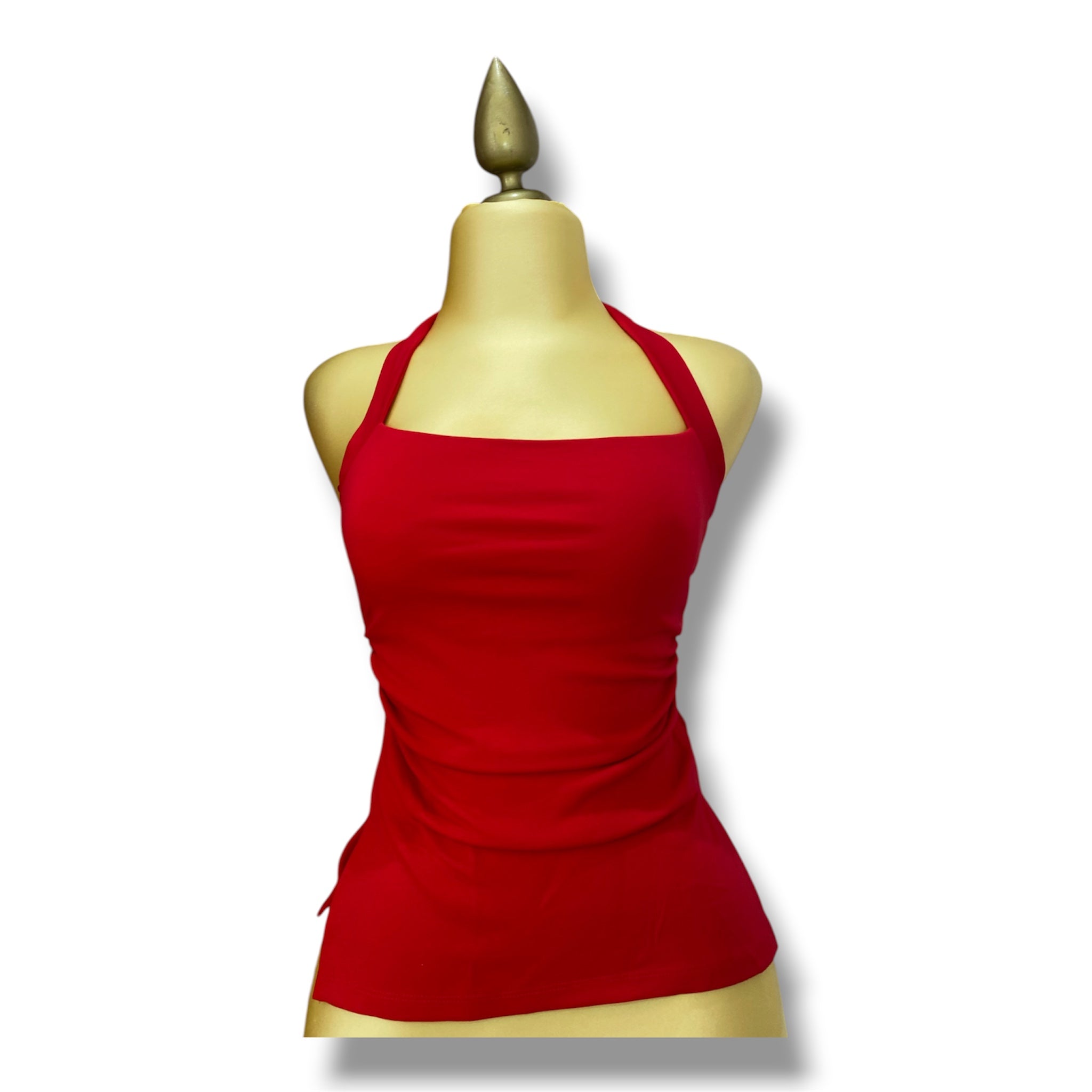Blusa halter (BERSHKA)