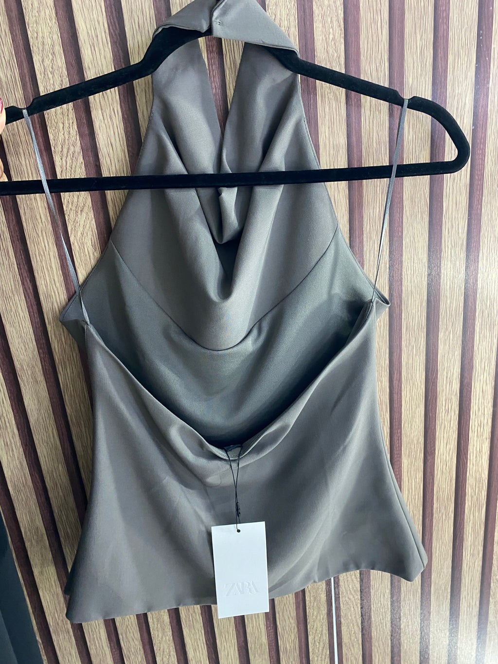 Blusa halter (ZARA)