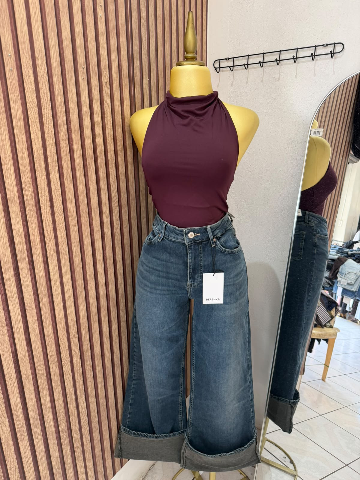 Blusa halter left