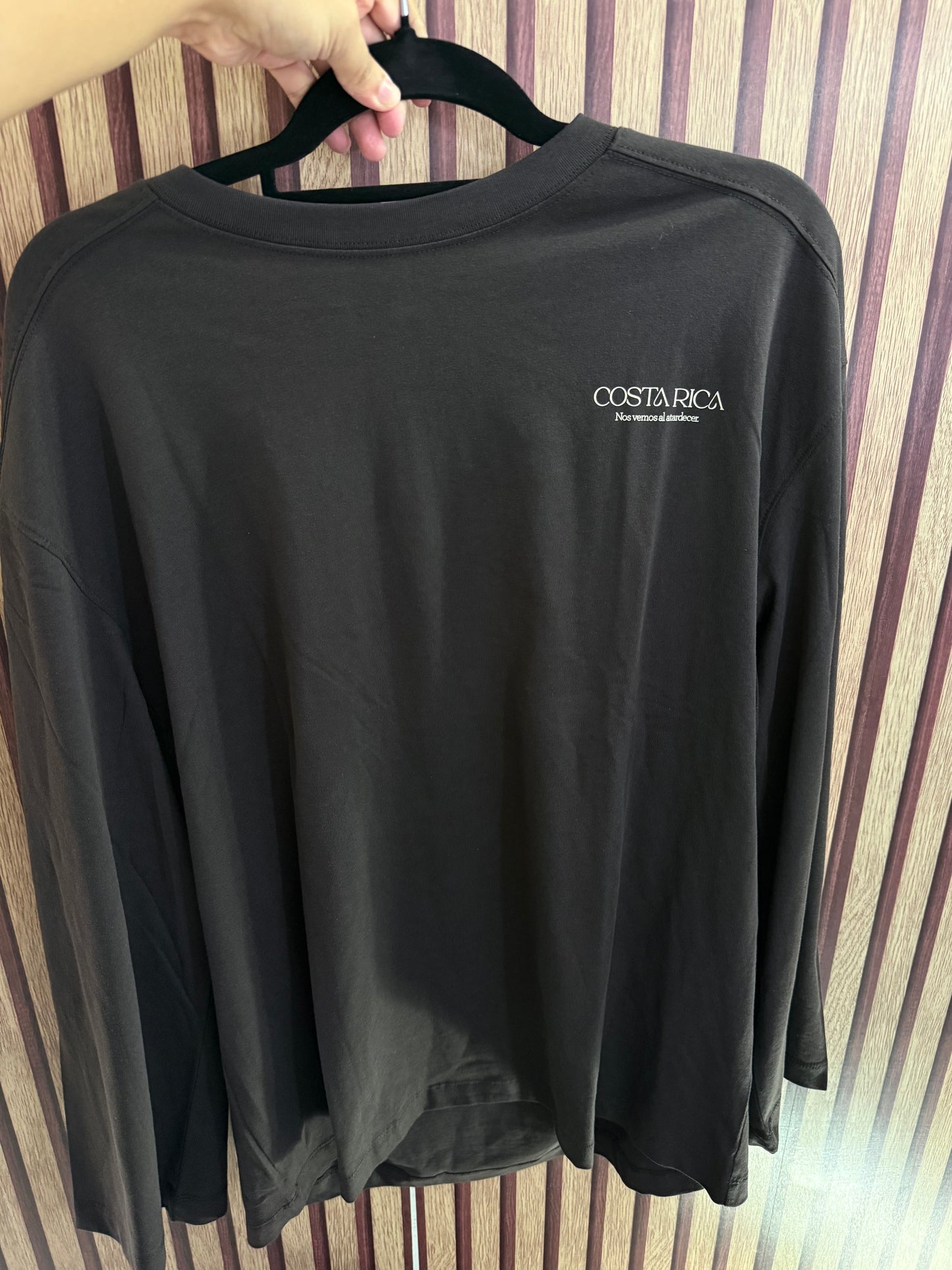 Blusa manga larga