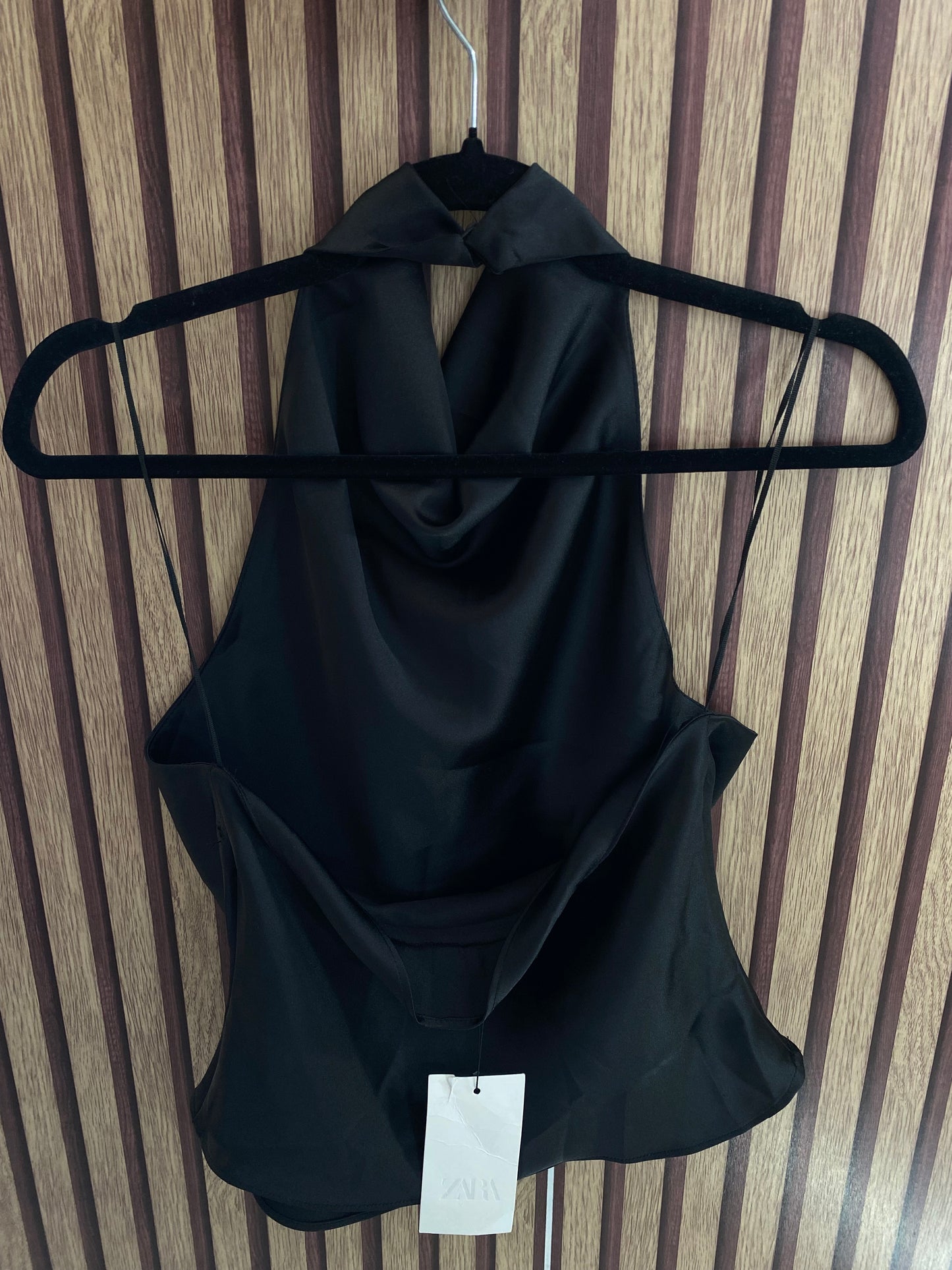 Blusa halter (ZARA)