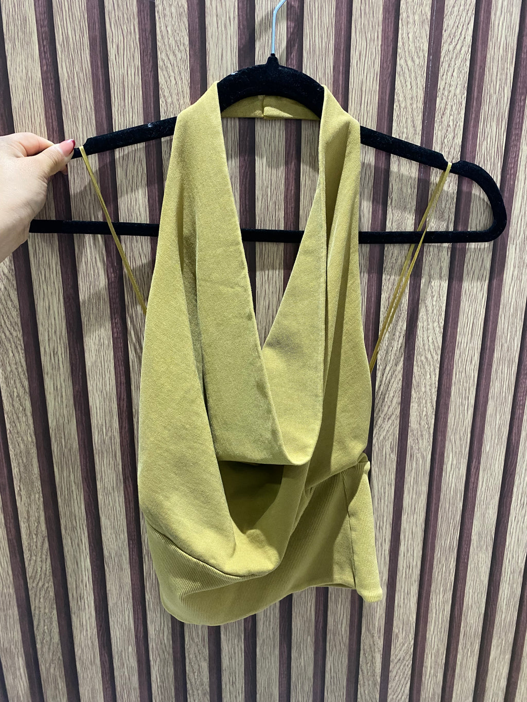 Blusa halter (ZARA)