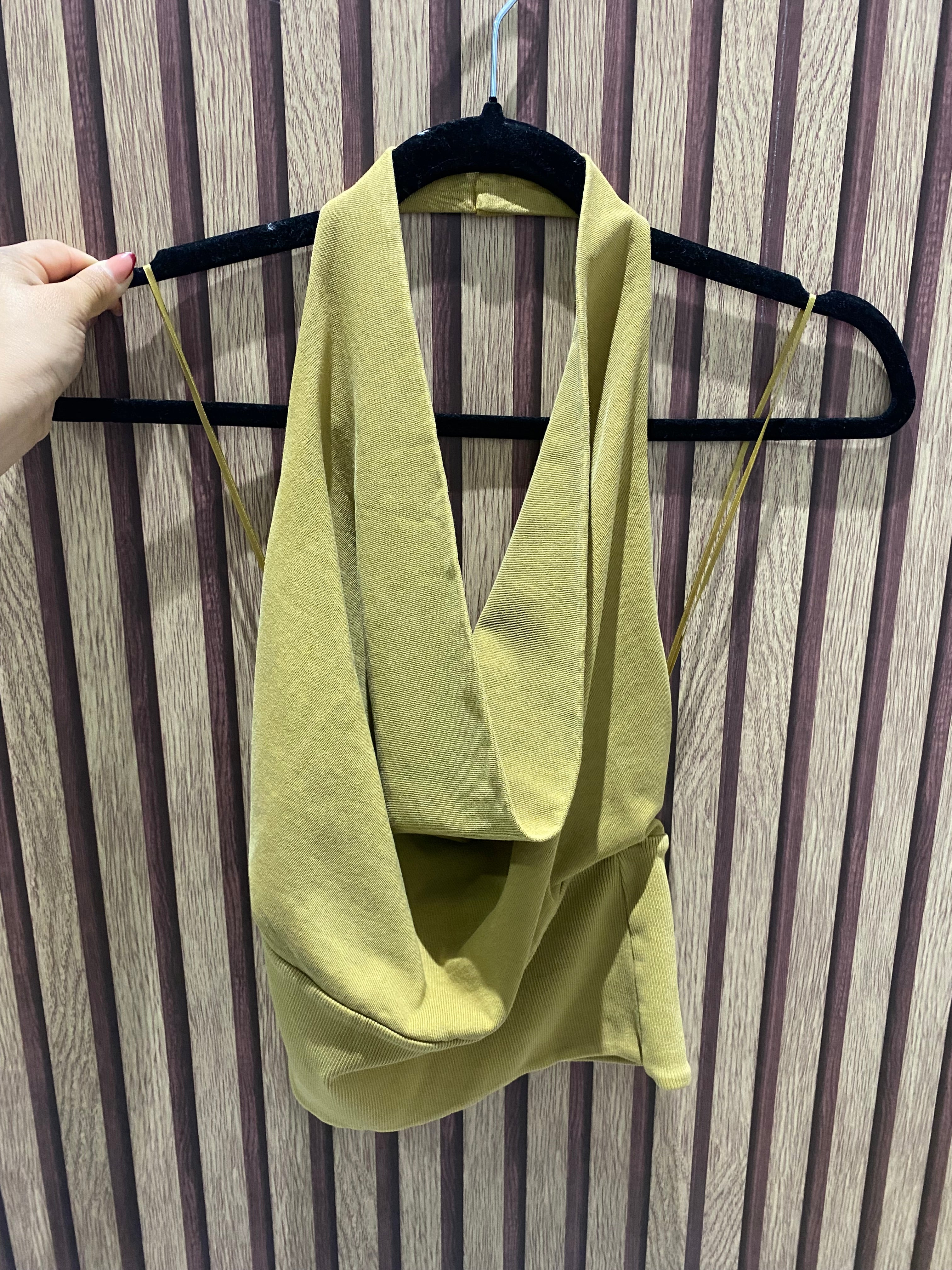 Blusa halter (ZARA)