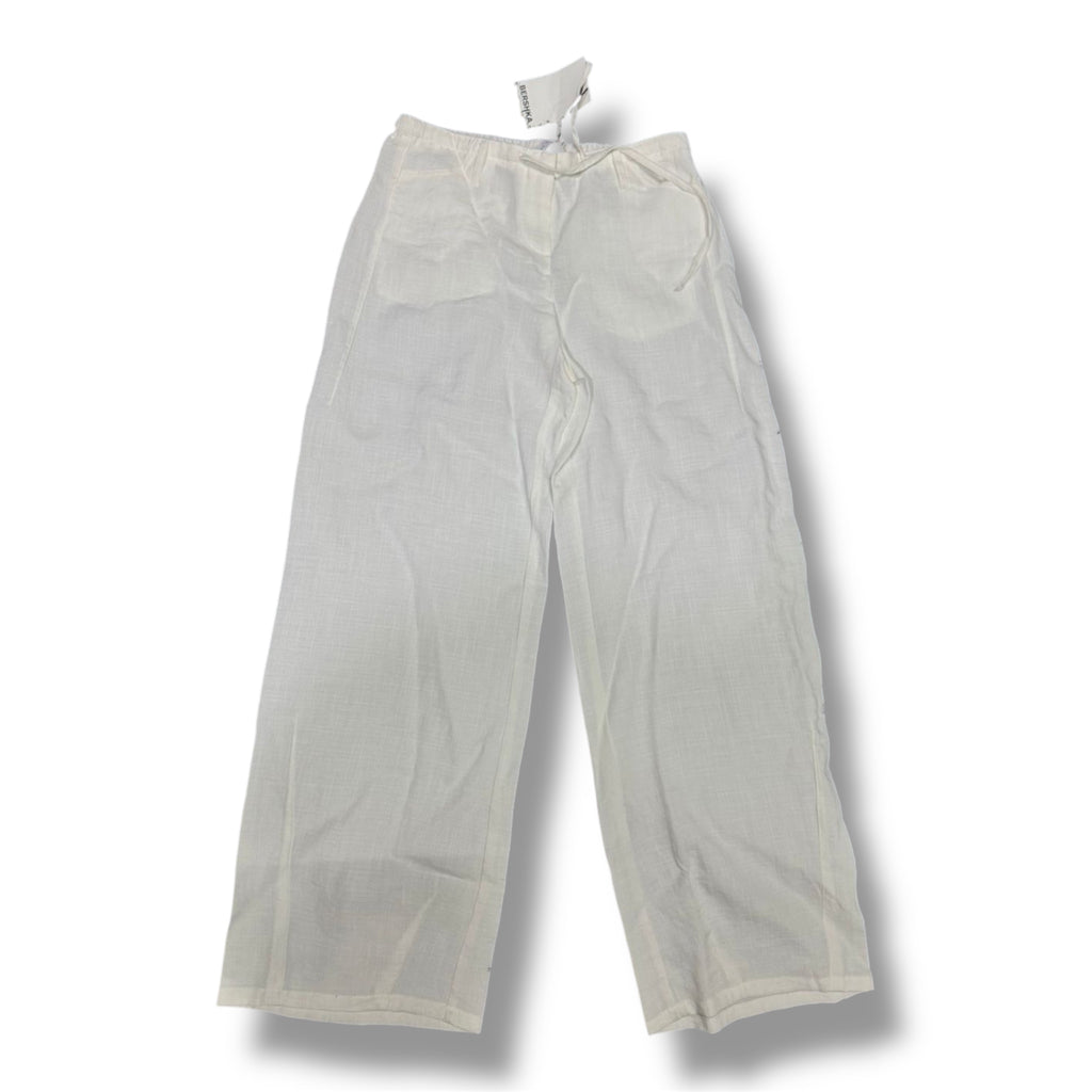 Pantalón lino (BERSHKA)