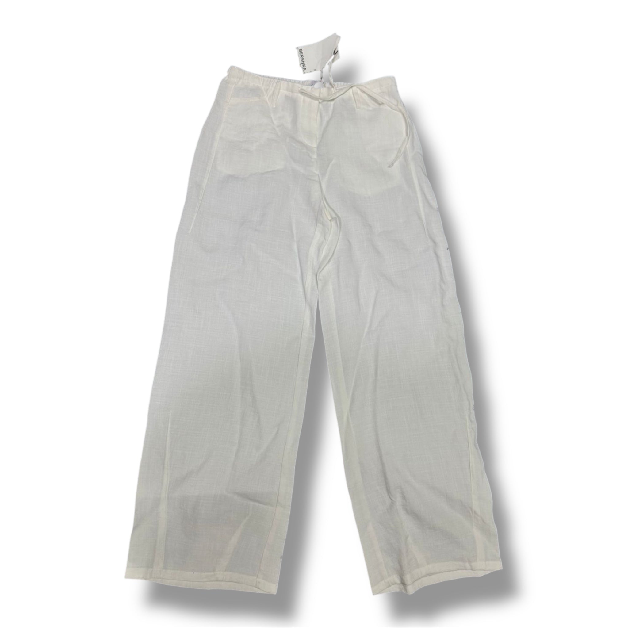 Pantalón lino (BERSHKA)