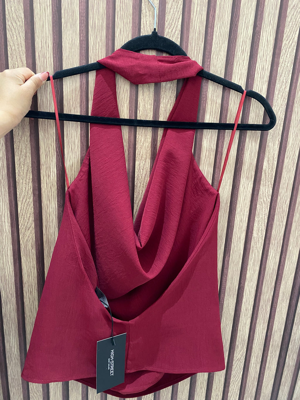 Blusa halter (STRTEEN)