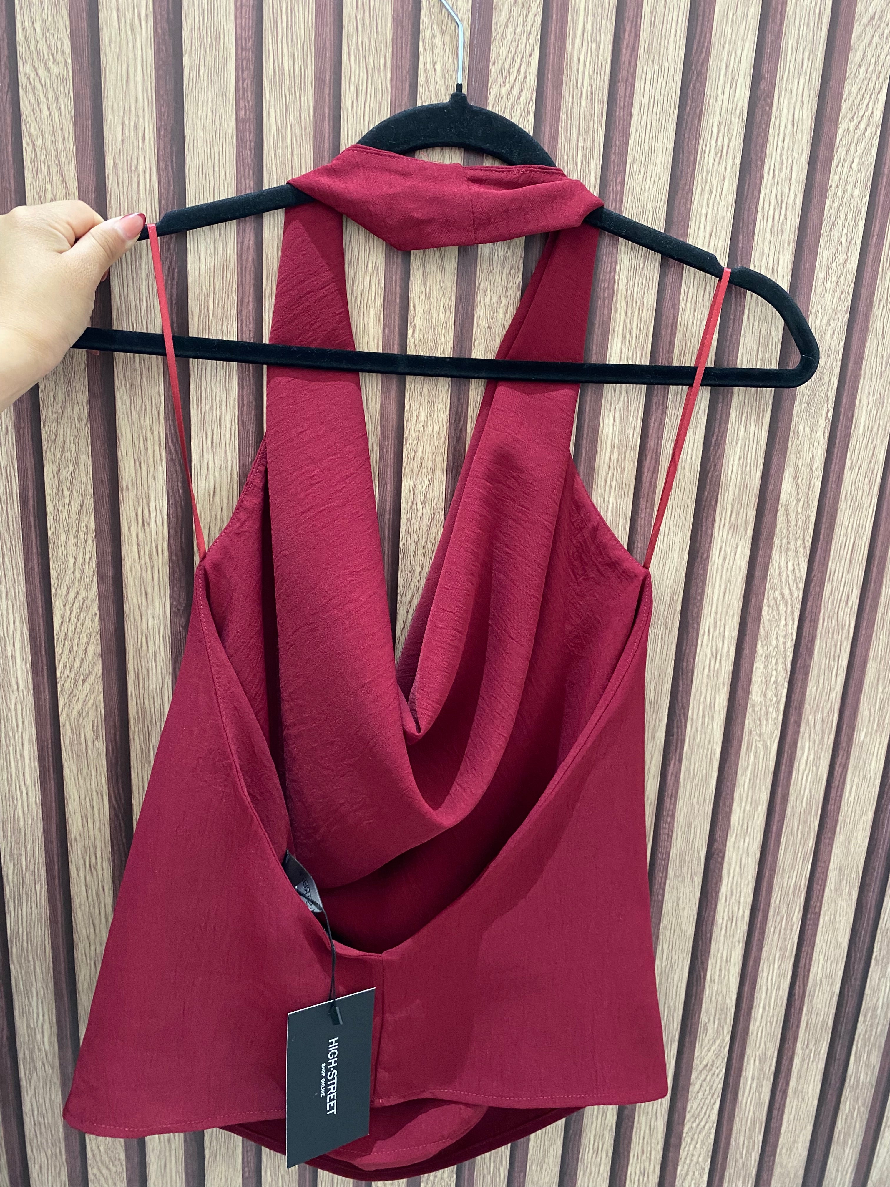 Blusa halter (STRTEEN)