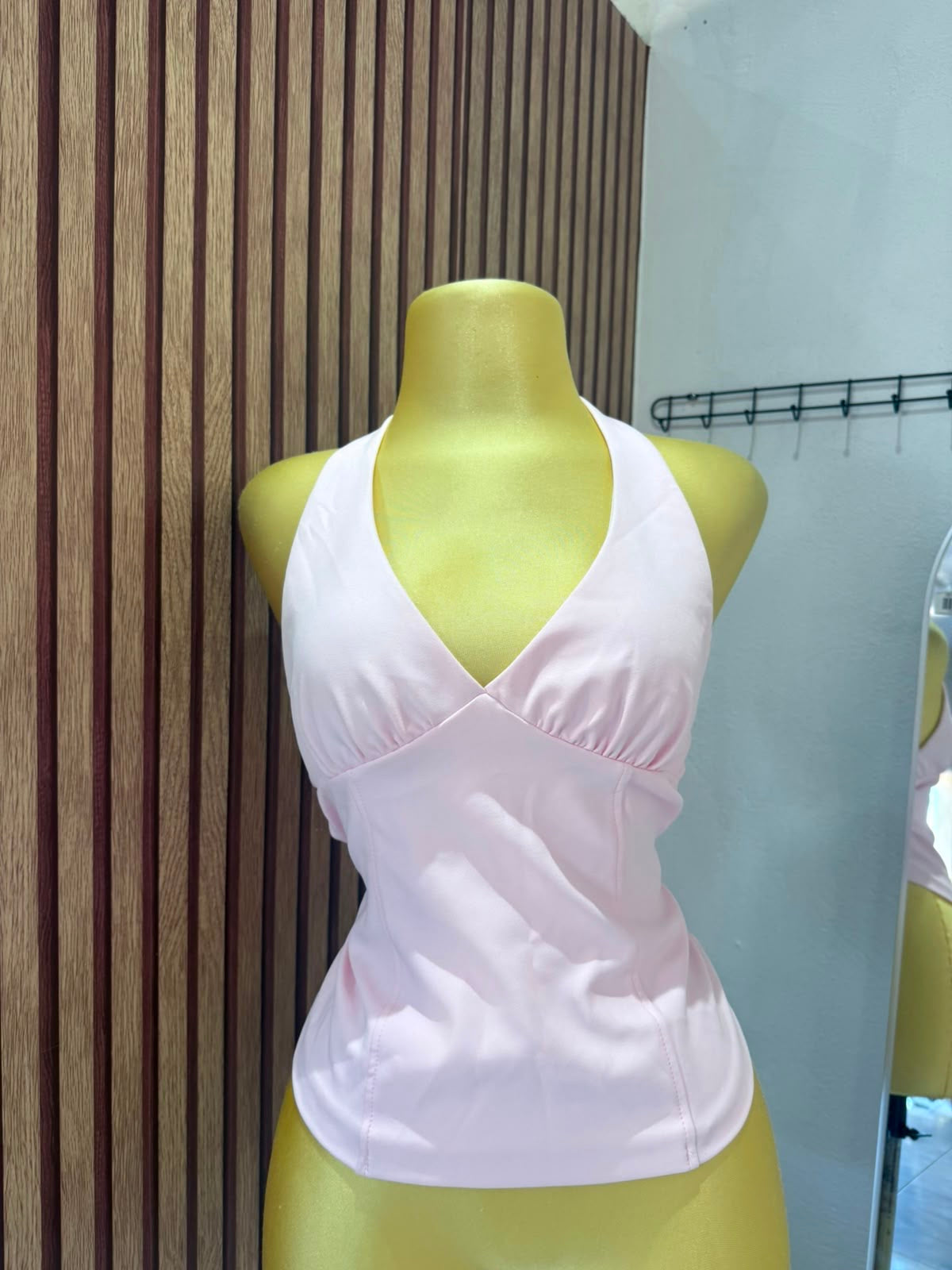 BLUSA HALTER BERSHKA