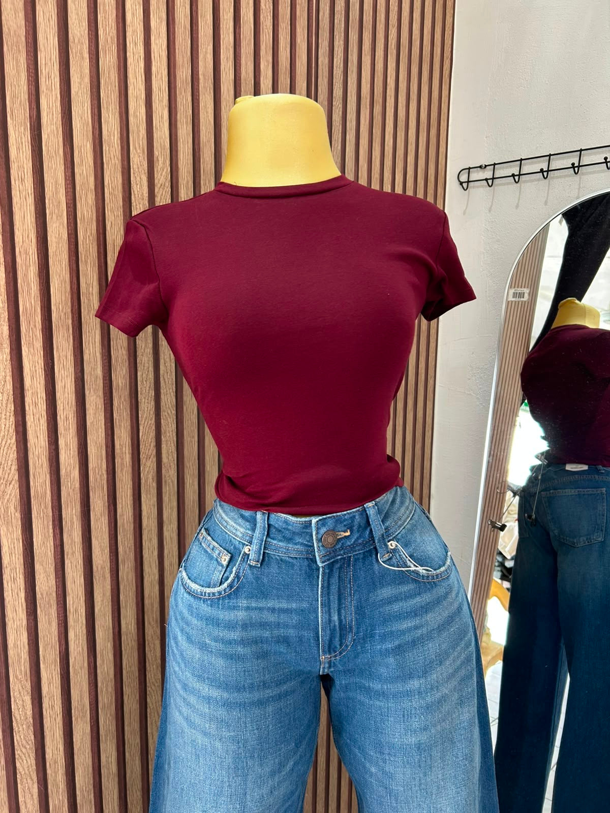 BLUSA BASIC BERSHKA