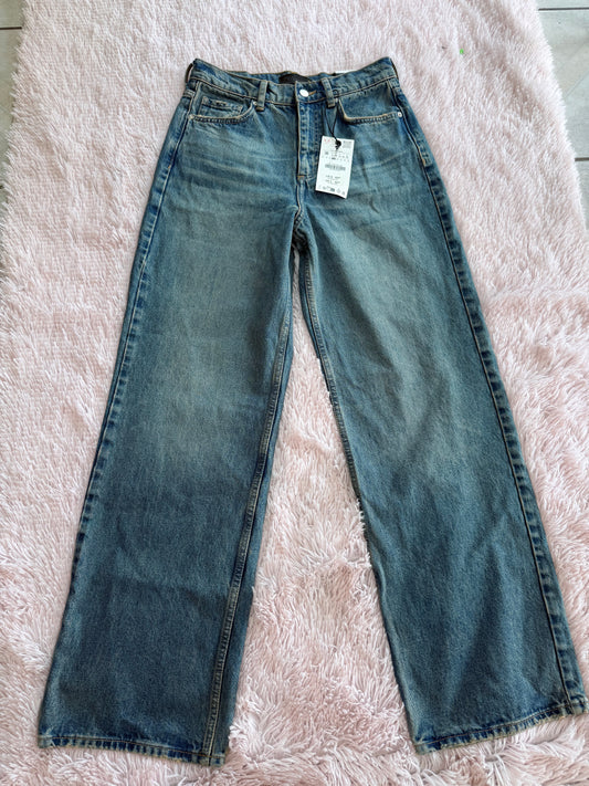 Jeans Zara tiro alto