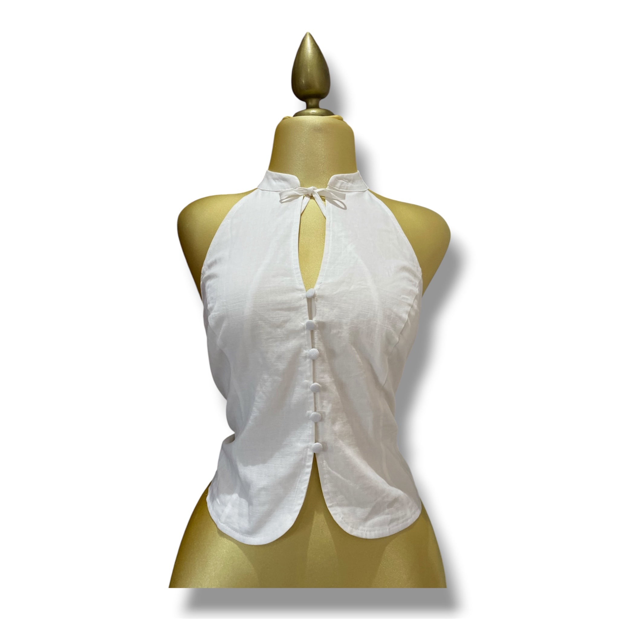 Blusa halter (STRADIVARIUS)
