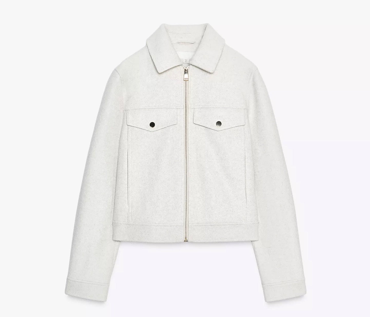 Chamarra suave zipper
