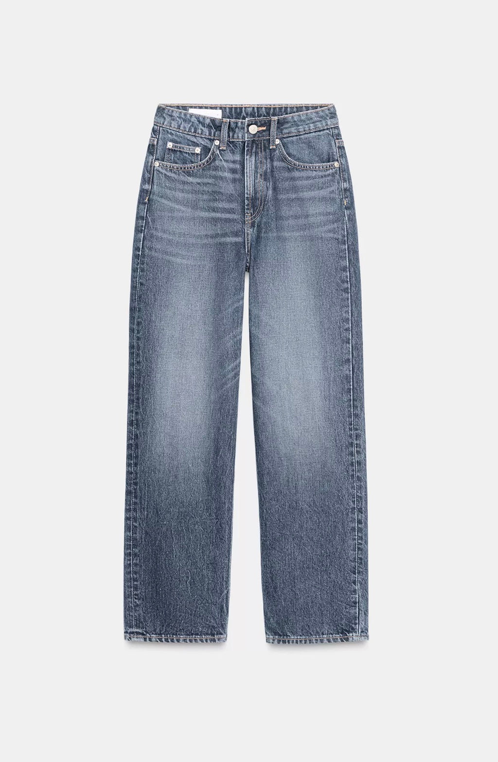 JEANS TRF MOM FIT TIRO ALTO
MARINO