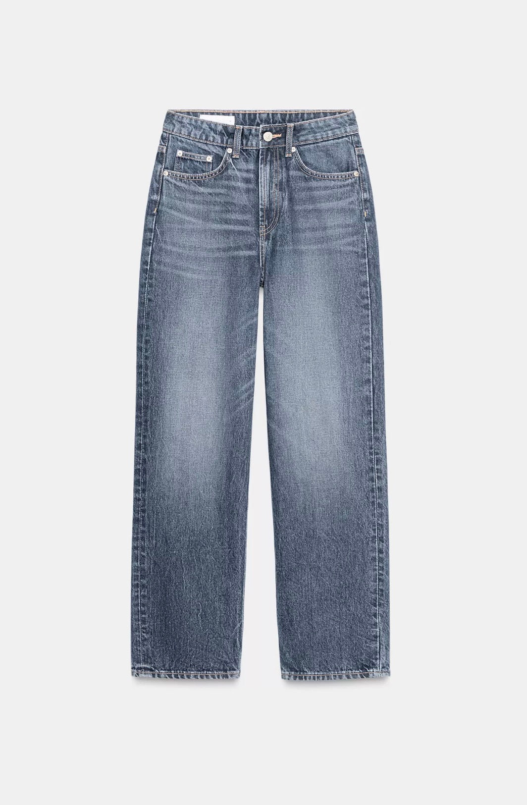 JEANS TRF MOM FIT TIRO ALTO
MARINO