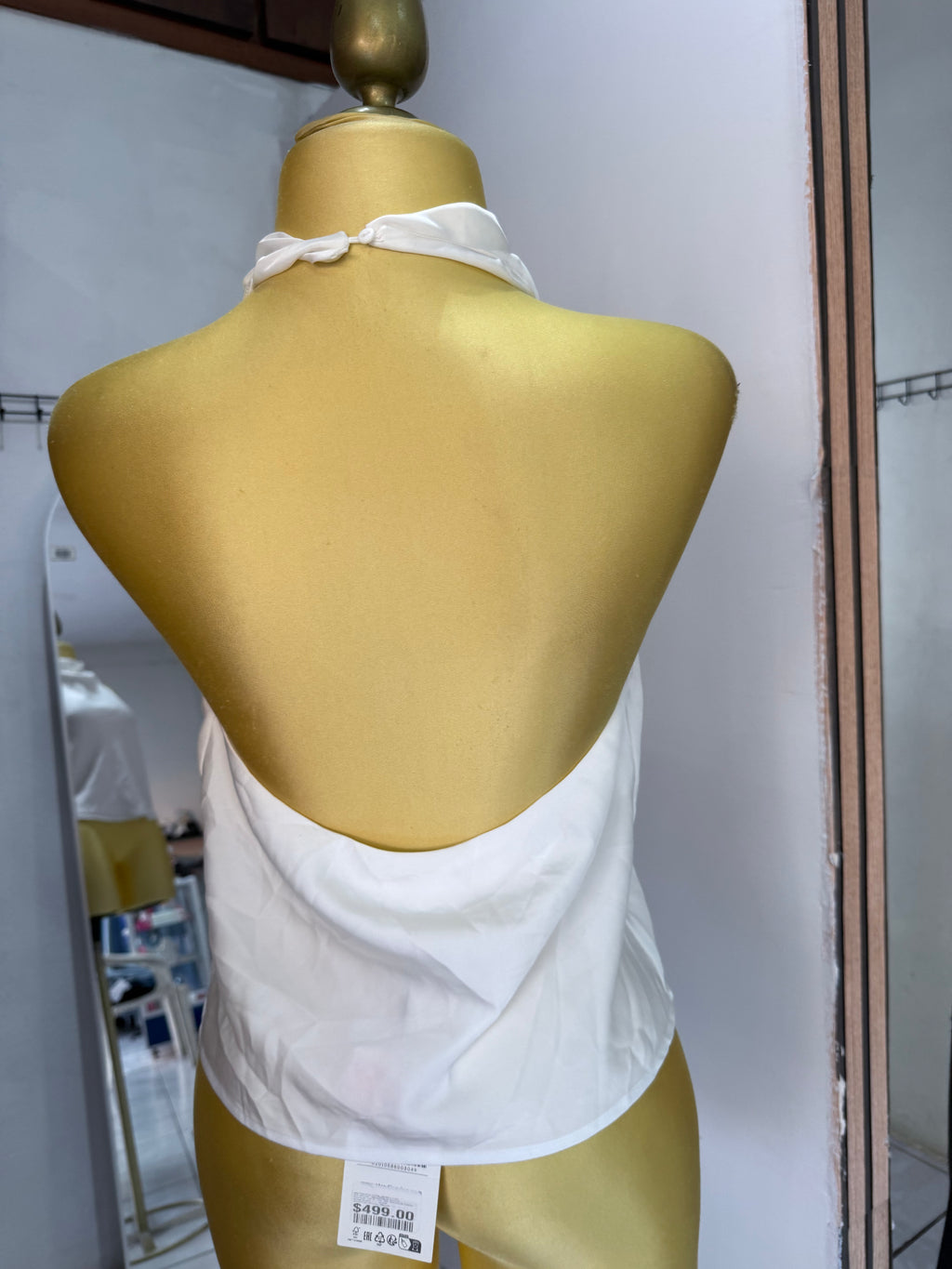 Blusa satín stradivarius