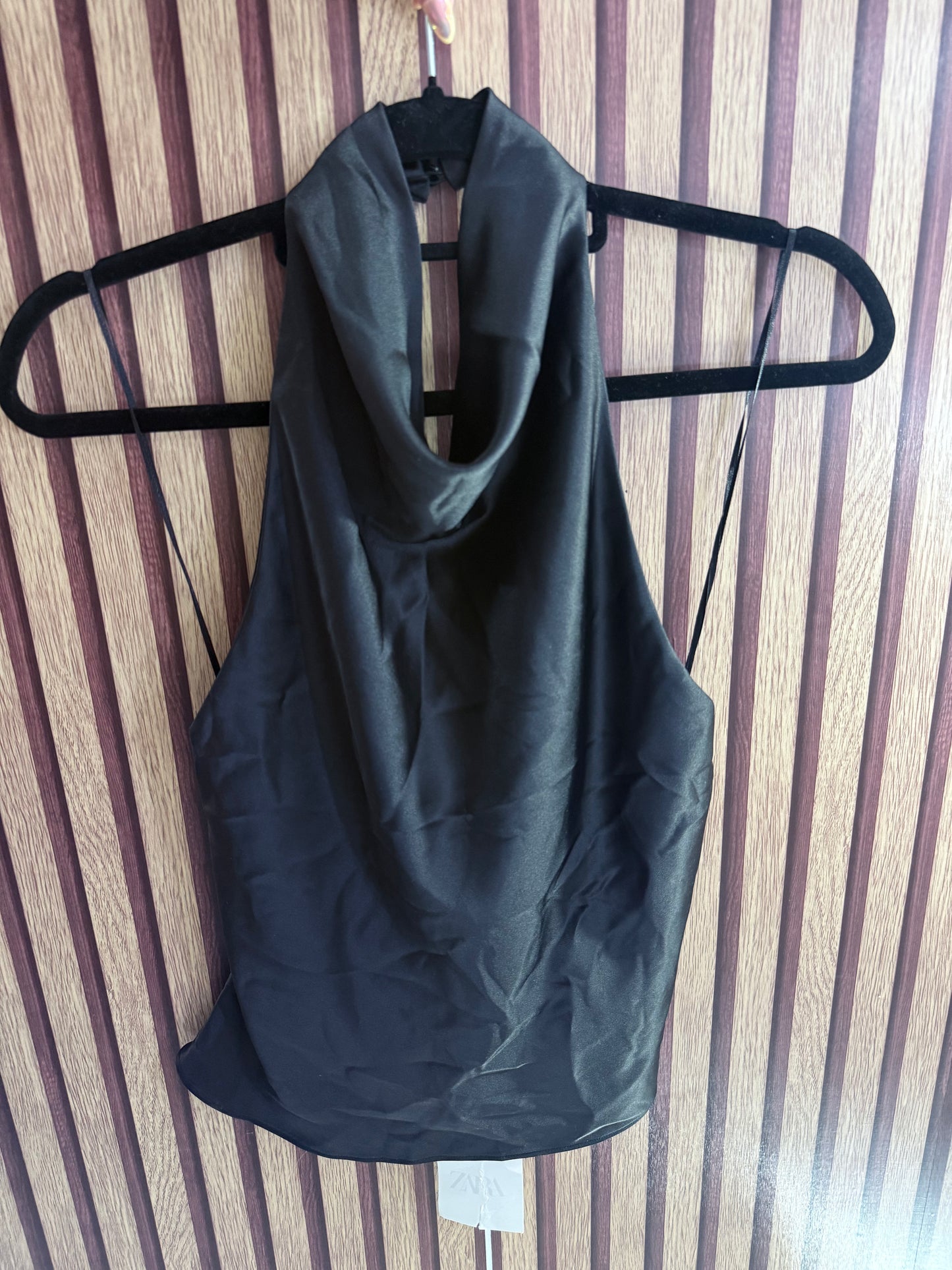 Blusa satin zara