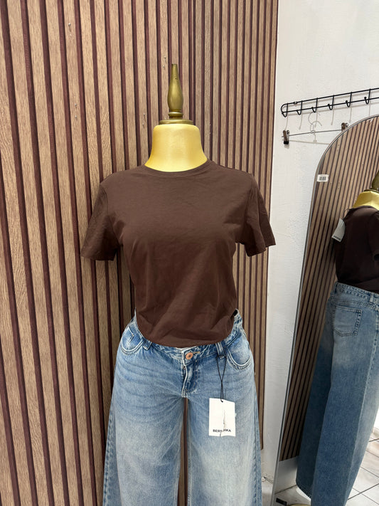 Blusa básica Bershka