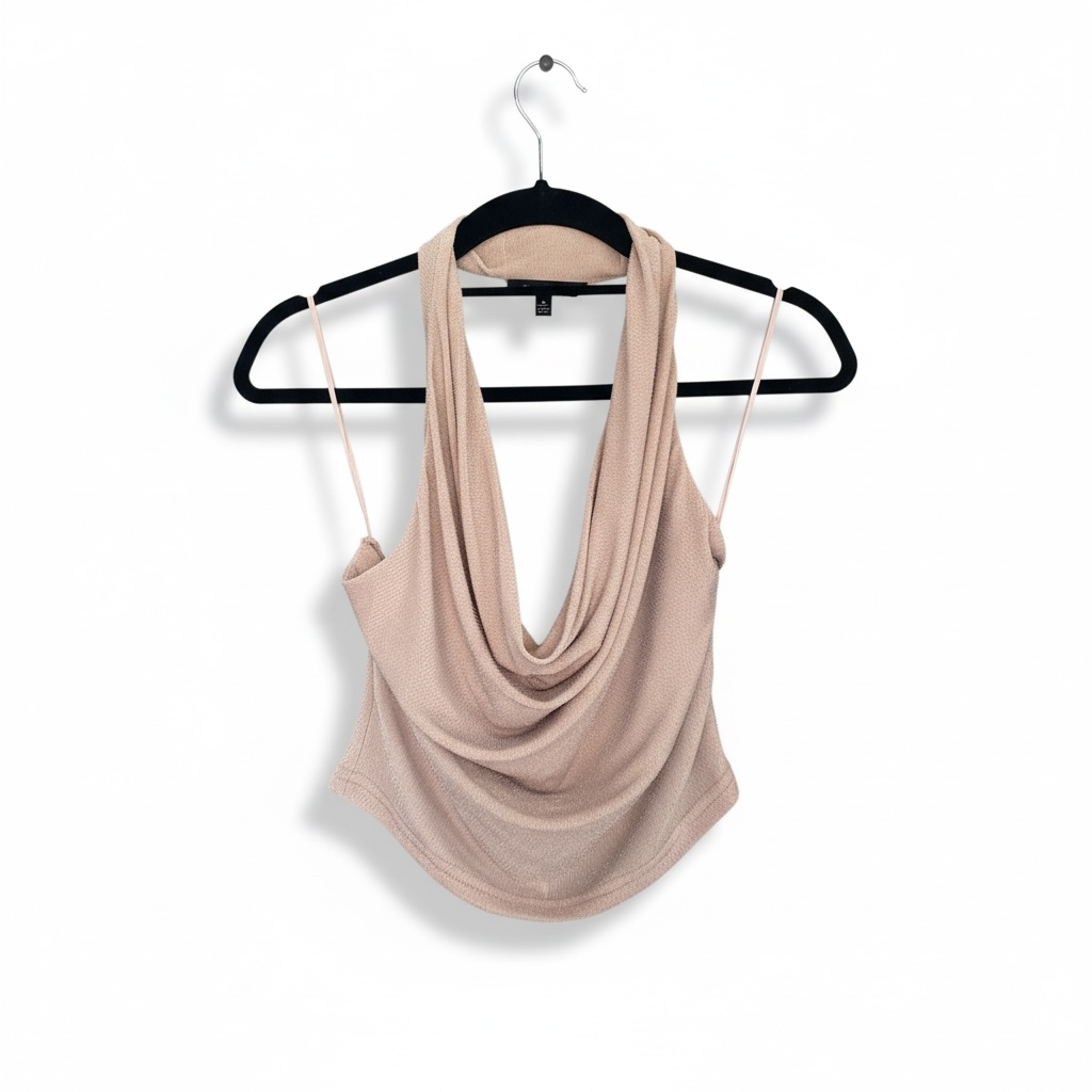 Blusa halter (STRADIVARIUS)